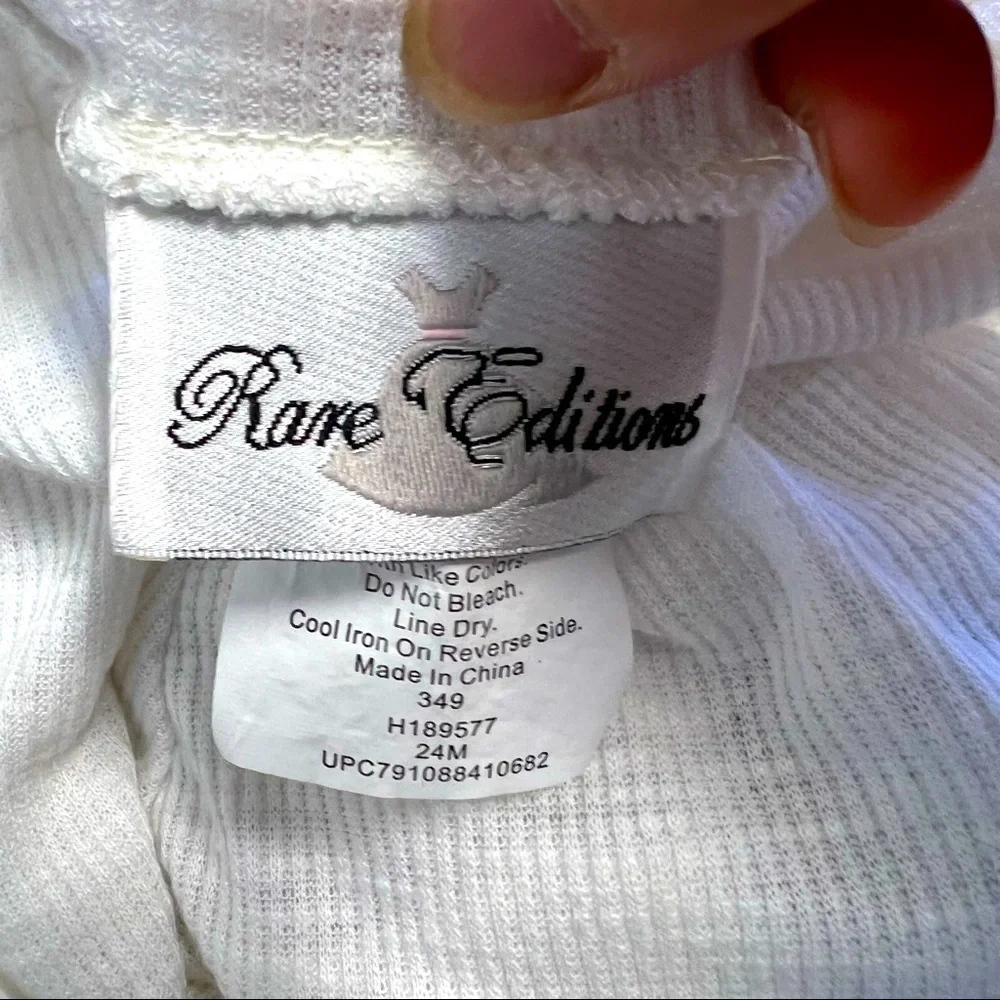 RARE EDITIONS 2-piece Teddy Bear outfit baby 24M